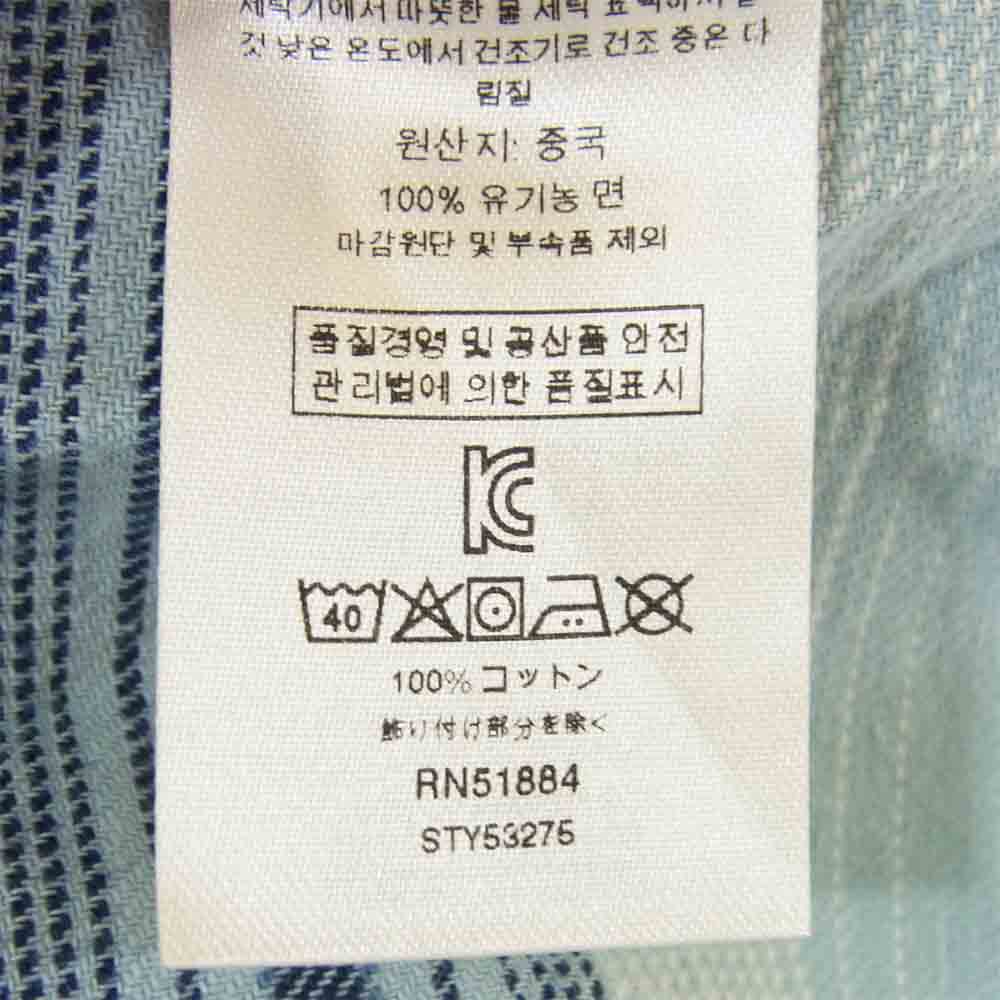 patagonia パタゴニア SP20 53275 LW Fjord Flannel Hoody Big Sky Blue ライトウェイト フィヨルド フランネル フーディ ライトブルー系 S【美品】【中古】