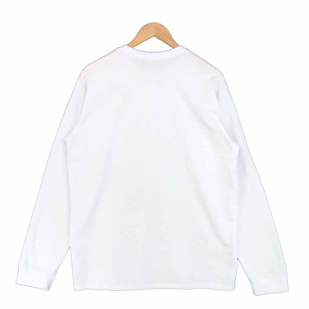 patagonia パタゴニア 38513 L／S Eat Local Goat Responsibili Tee 長袖 Tシャツ ホワイト系 M【新古品】【未使用】【中古】