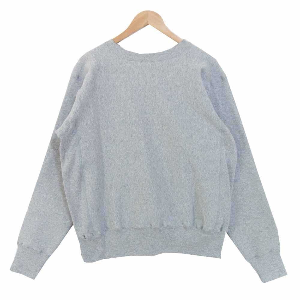 Champion チャンピオン C5-S004 USA製 リバースウィーブ 赤タグ クルーネック スウェット オックスフォードグレー XL【新古品】【未使用】【中古】