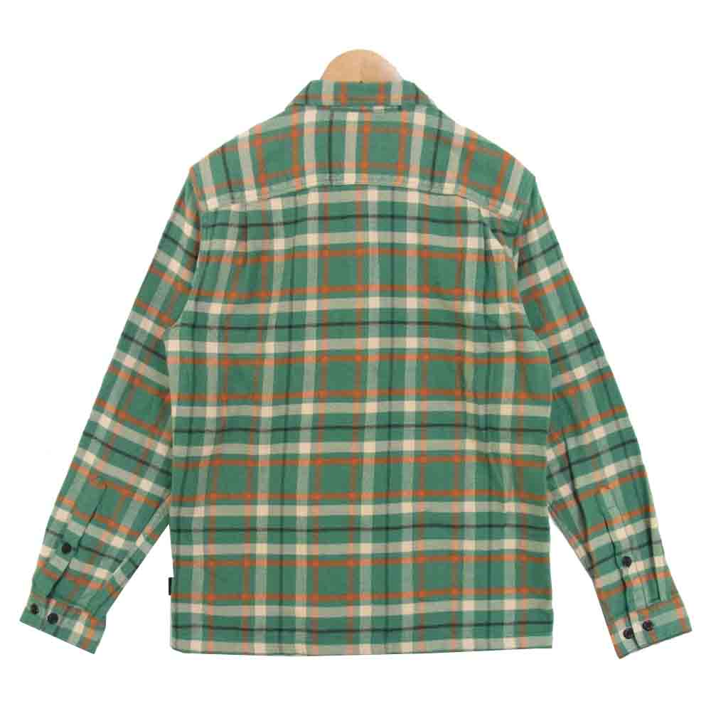 patagonia パタゴニア FA20 53947 L/S Fjord Flannel Shirt フィヨルド フランネル シャツ EelgrassGreen S【新古品】【未使用】【中古】