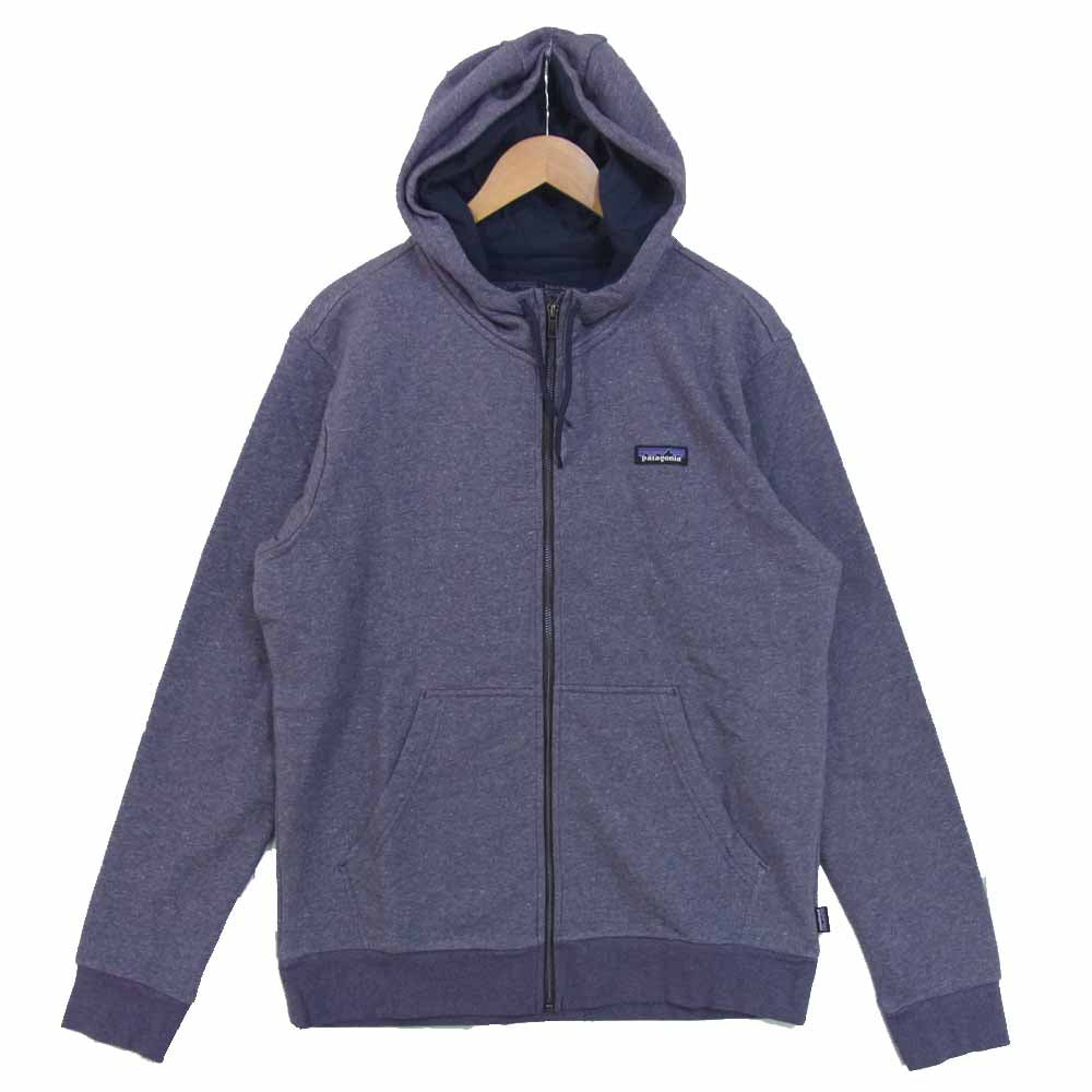 patagonia パタゴニア FA20 39600 P-6 LABEL FRENCH TERRY FULL-ZIP HOODY フレンチテリー フルジップ フーディ PitonPurple M【新古品】【未使用】【中古】