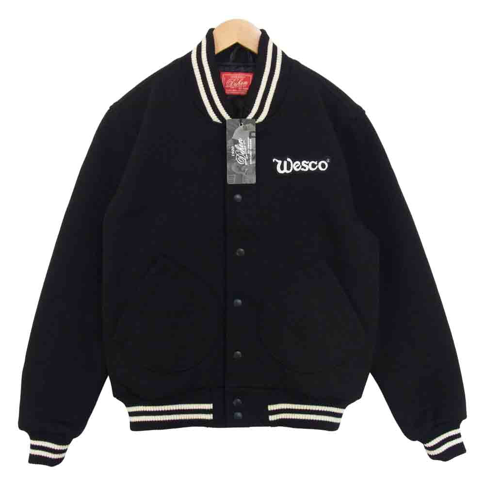 WESCO ウエスコ ×DEHEN ディーエン Knit Club Jacket クラブ ジャケット スタジャン ブラック系 M【新古品】【未使用】【中古】
