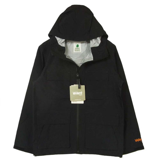 SIERRA DESIGNS シエラデザイン 668-1112012 ナノユニバース 別注 eVent マウンテンパーカー ブラック系 M【新古品】【未使用】【中古】