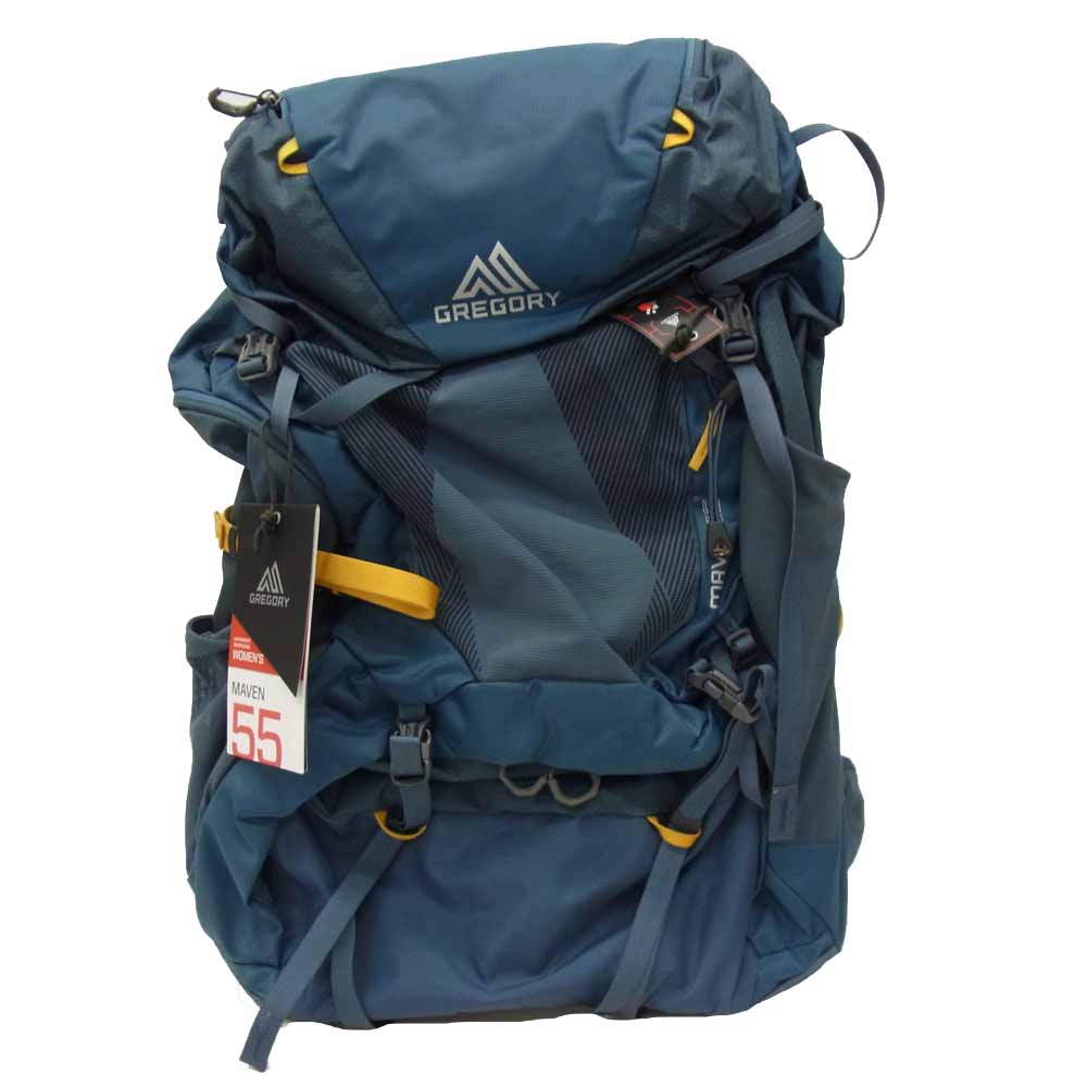 GREGORY グレゴリー MAVEN 55 メイブン 55 トレッキングパック ブルー系 XS/SM【新古品】【未使用】【中古】