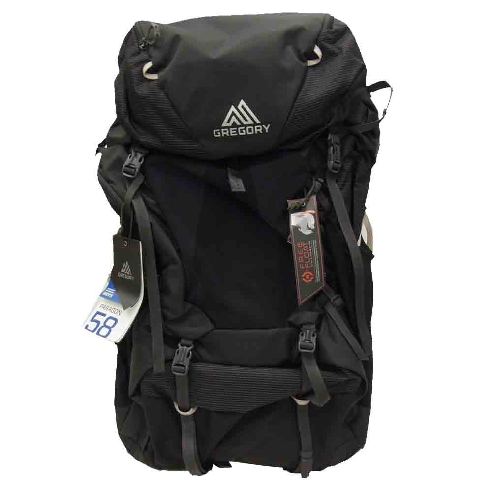 GREGORY グレゴリー PARAGON 58 パラゴン58 トレッキングパック グレー系 SM/MD【新古品】【未使用】【中古】