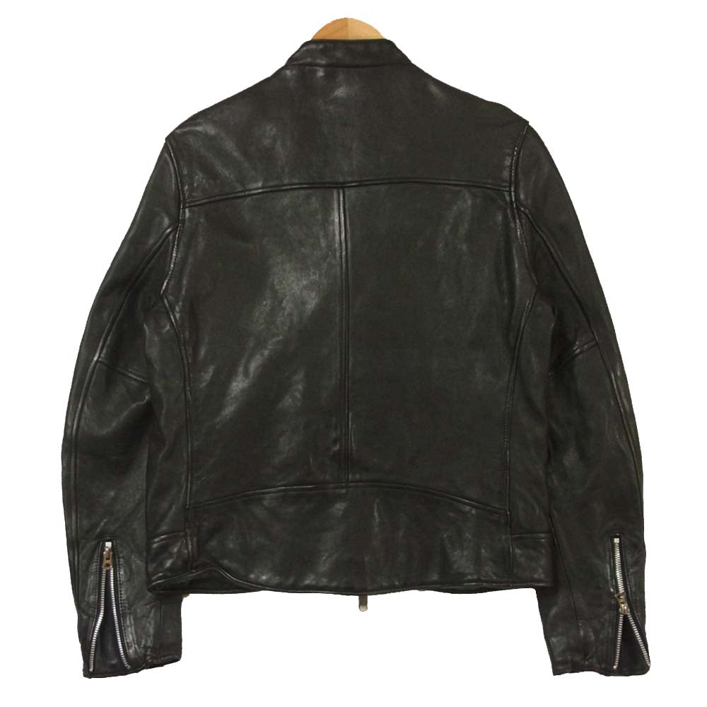 schott ショット 3181070 FREAK’S STORE フリークスストア別注 セミダブル ライダース レザー ジャケット ブラック系 M【中古】