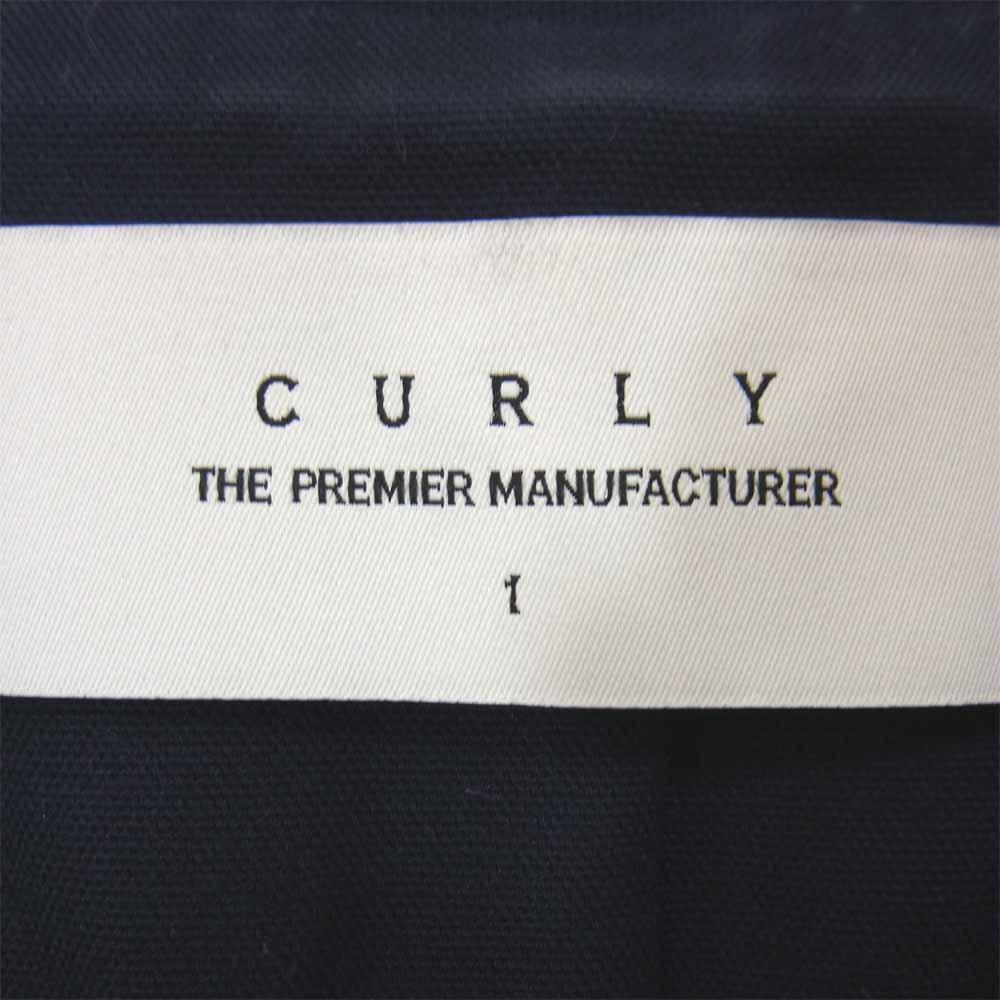 CURLY カーリー トラック テーラード ジャケット ネイビー系 1【中古】