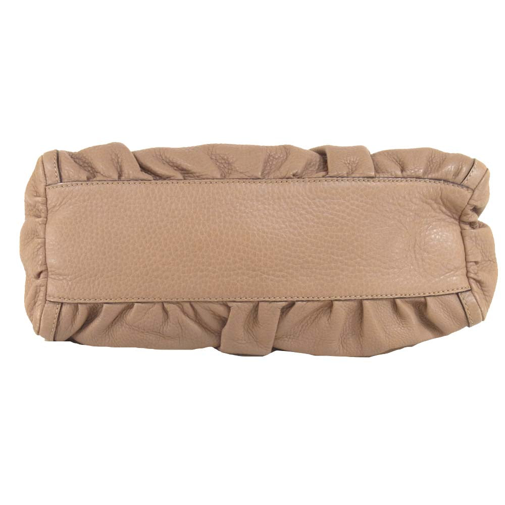 GUCCI グッチ 265692 ワンショルダー バッグ イタリア製 金具 ショルダー ライトブラウン系【中古】
