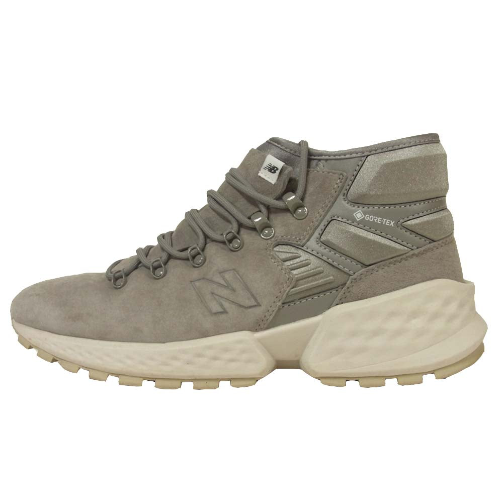 NEW BALANCE ニューバランス MLNBGY GORE TEX NIOBIUM ゴアテックス ハイカット スニーカー グレー系 27cm【中古】