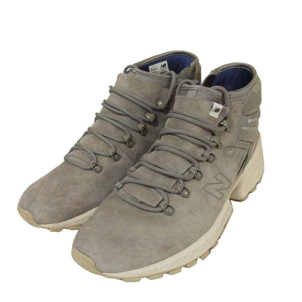 NEW BALANCE ニューバランス MLNBGY GORE TEX NIOBIUM ゴアテックス ハイカット スニーカー グレー系 27cm【中古】