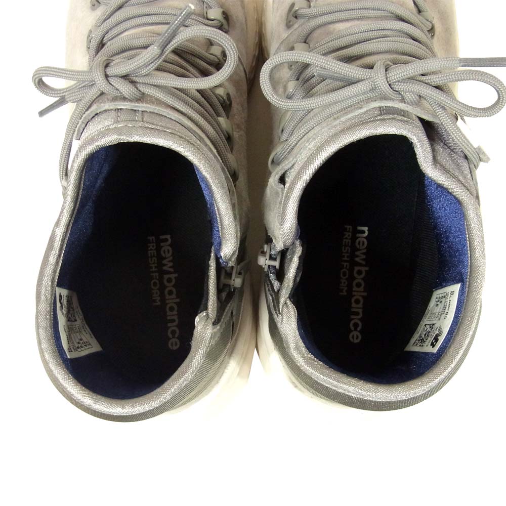 NEW BALANCE ニューバランス MLNBGY GORE TEX NIOBIUM ゴアテックス ハイカット スニーカー グレー系 27cm【中古】