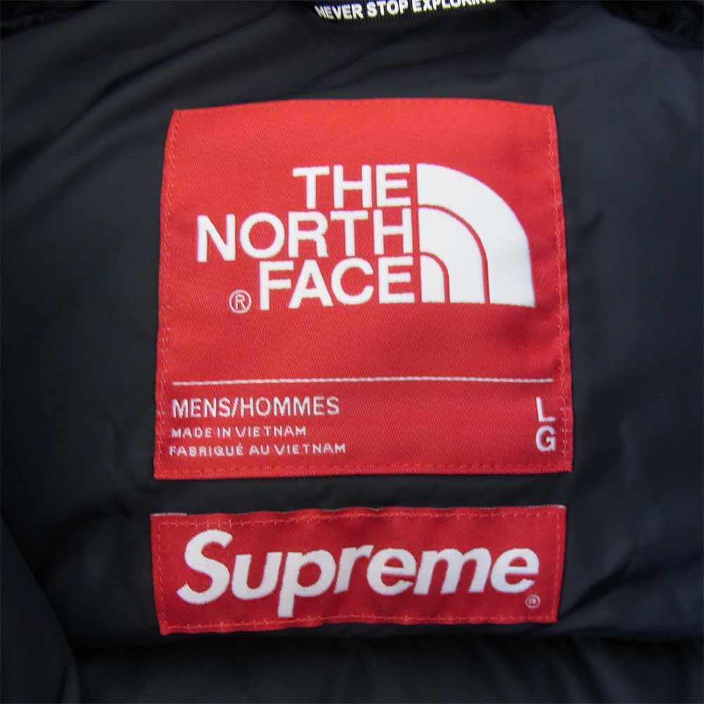 Supreme シュプリーム 20AW ND92001I × THE NORTH FACE ノースフェイス FUR NUPTSE JACKET ファー ヌプシ ジャケット グリーン系 L【新古品】【未使用】【中古】