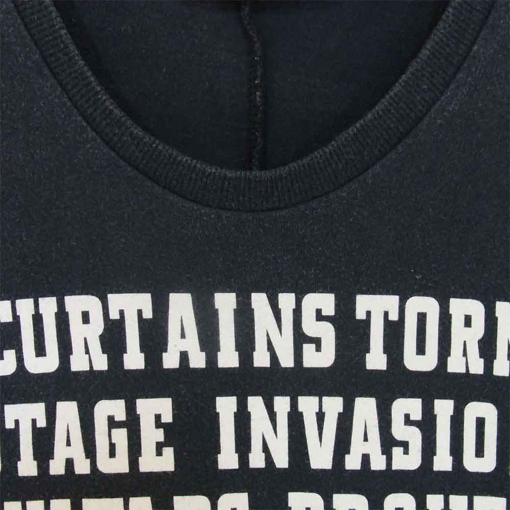 DIOR HOMME ディオールオム 05AW 5HH3068805 THE END プリント Tシャツ コットン 半袖 ネイビー系 M【中古】