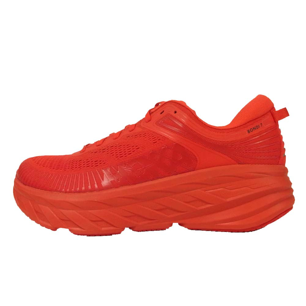 HOKA ONE ONE ホカ オネオネ 1110518-HRRB BONDI 7 ボンダイ 7 スニーカー  レッド系 28cm【新古品】【未使用】【中古】