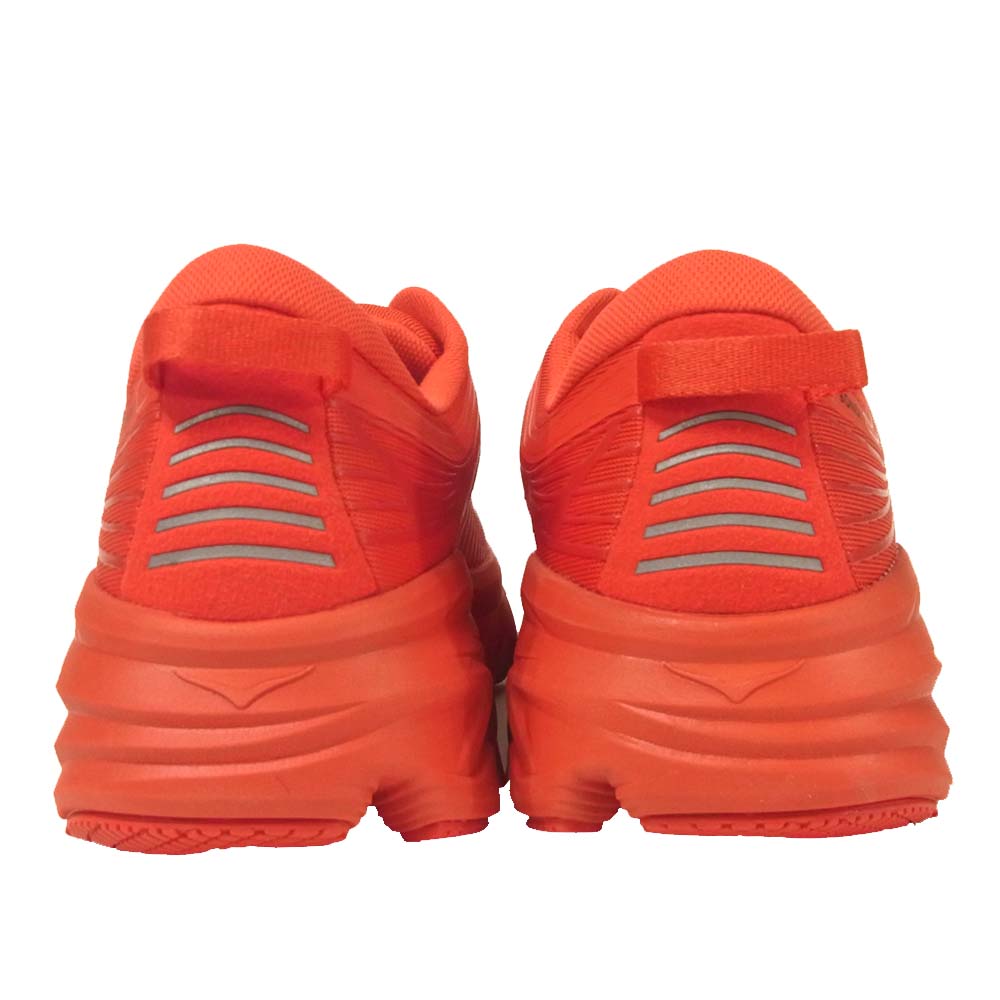 HOKA ONE ONE ホカ オネオネ 1110518-HRRB BONDI 7 ボンダイ 7 スニーカー  レッド系 28cm【新古品】【未使用】【中古】
