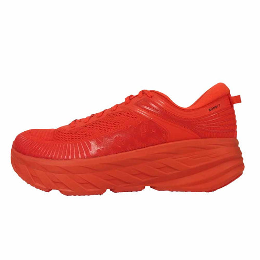 HOKA ONE ONE ホカ オネオネ 1110518-HRRB BONDI 7 ボンダイ 7 スニーカー レッド系 27.5cm【新古品】【未使用】【中古】