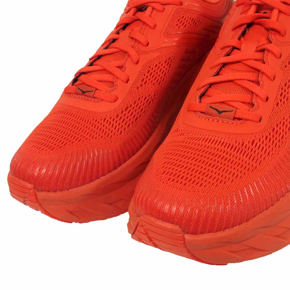 HOKA ONE ONE ホカ オネオネ 1110518-HRRB BONDI 7 ボンダイ 7 スニーカー レッド系 27.5cm【新古品】【未使用】【中古】