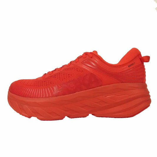 HOKA ONE ONE ホカ オネオネ 1110518-HRRB BONDI 7 ボンダイ 7 スニーカー レッド系 27cm【新古品】【未使用】【中古】