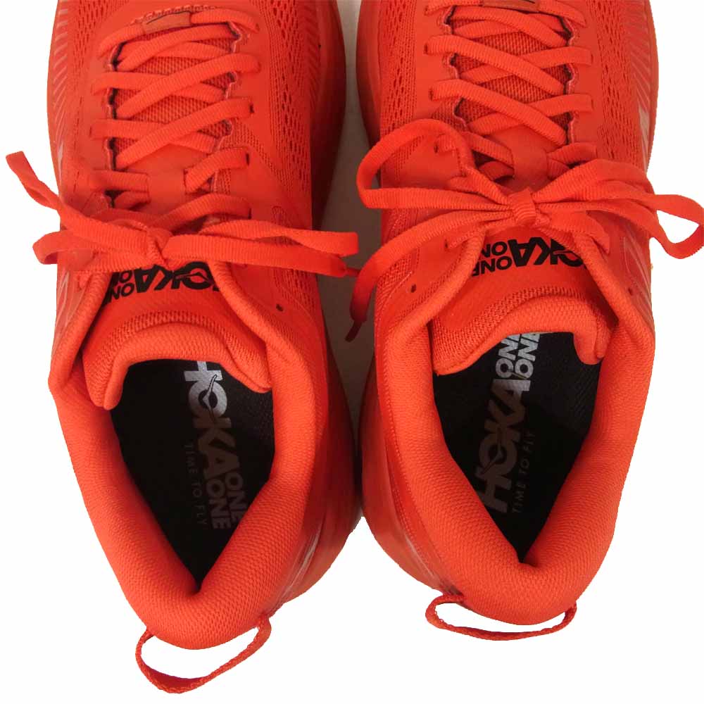 HOKA ONE ONE ホカ オネオネ 1110518-HRRB BONDI 7 ボンダイ 7 スニーカー レッド系 27cm【新古品】【未使用】【中古】