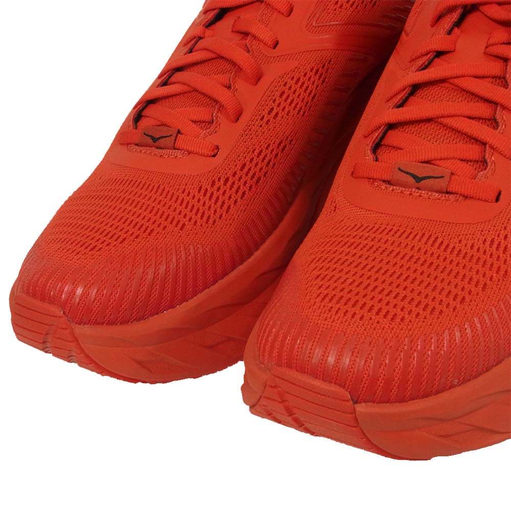 HOKA ONE ONE ホカ オネオネ 1110518-HRRB BONDI 7 ボンダイ 7 スニーカー レッド系 26.5cm【新古品】【未使用】【中古】