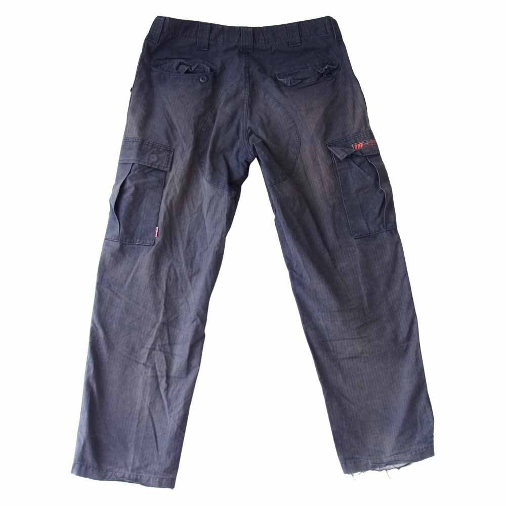 WTAPS ダブルタップス 旧タグ リップストップ クロス カーゴ パンツ ネイビー系【中古】