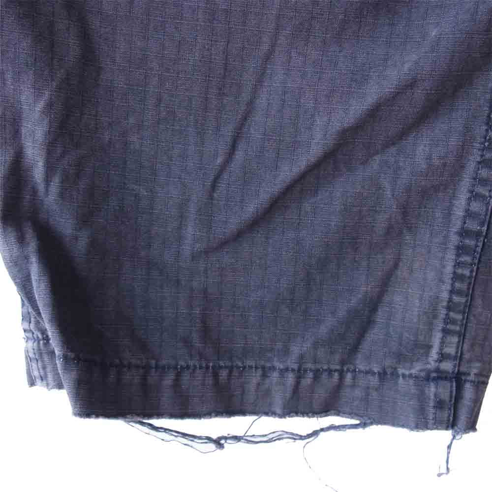 WTAPS ダブルタップス 旧タグ リップストップ クロス カーゴ パンツ ネイビー系【中古】