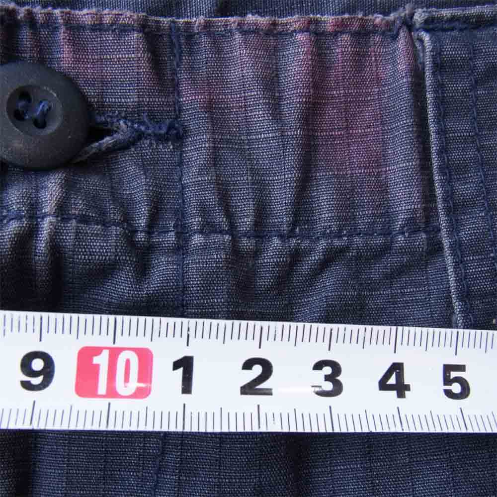 WTAPS ダブルタップス 旧タグ リップストップ クロス カーゴ パンツ ネイビー系【中古】