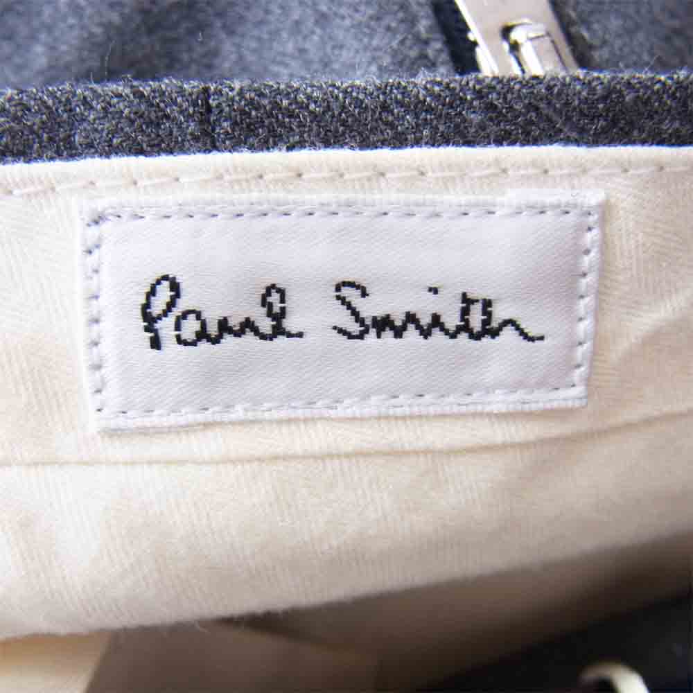 Paul Smith ポール・スミス ジップ 装飾 スラックス グレー系 XL【中古】