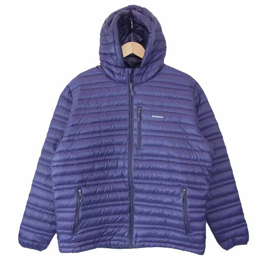 patagonia パタゴニア 84766FA14 Ultralight Down Hoody ウルトラ ライト ダウン フーディー ジャケット パープル系 L【中古】