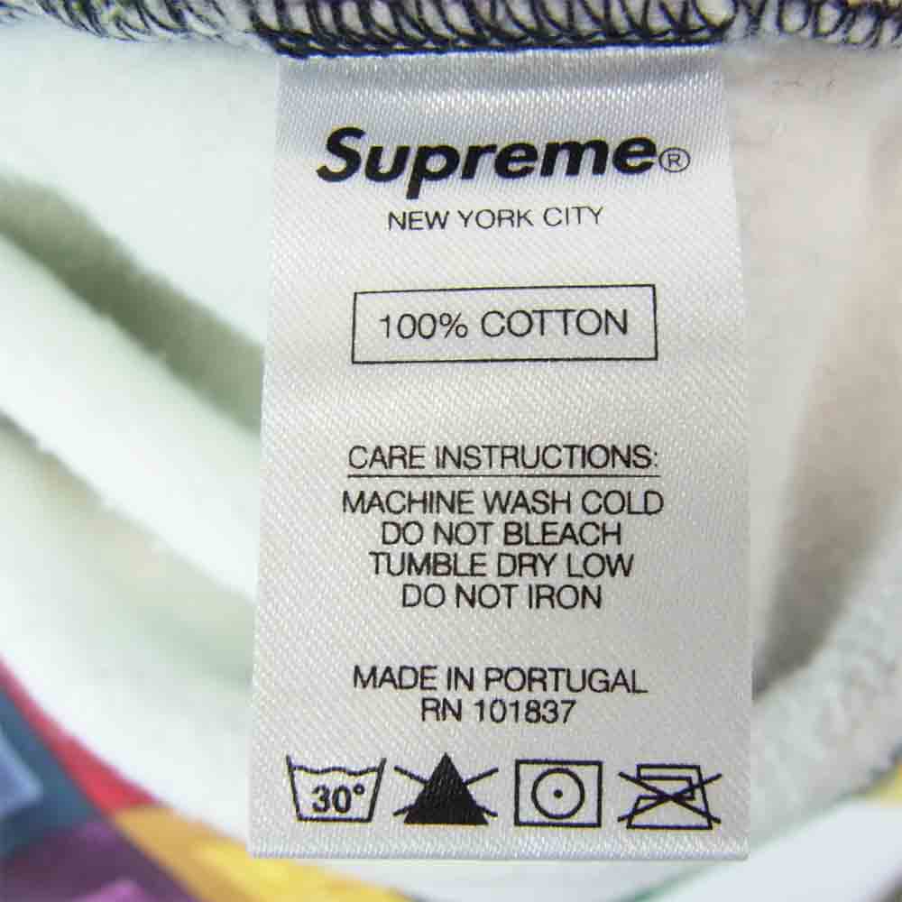 Supreme シュプリーム 20AW Blocks Hooded Sweatshirt プルオーバー パーカー マルチカラー系 S【美品】【中古】