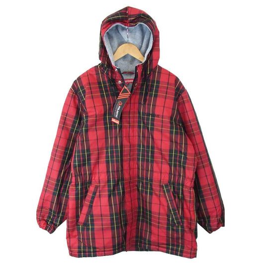 Supreme シュプリーム 21SS Polartec Lined Sideline Parka ポラーテック ラインド サイドライン パーカー レッド系 M【新古品】【未使用】【中古】