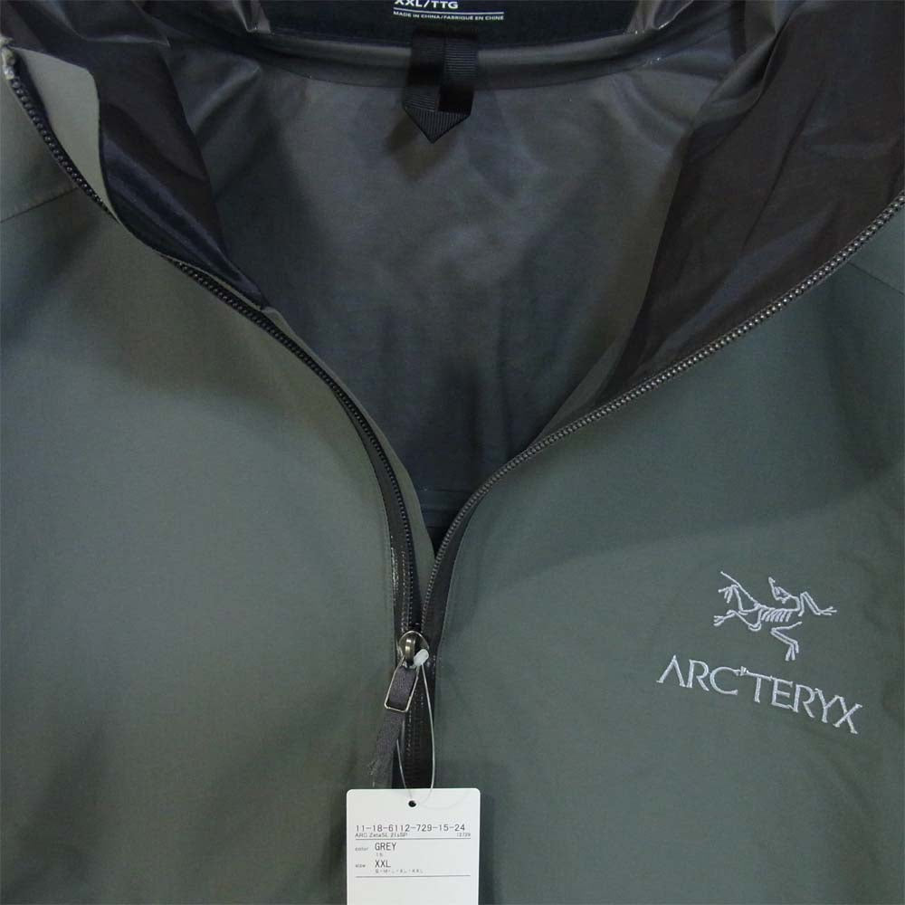 ARC'TERYX アークテリクス 21SS 28733 BEAMS Zeta SL Jacket ビームス ゼータ ジャケット グレー系 XXL【新古品】【未使用】【中古】