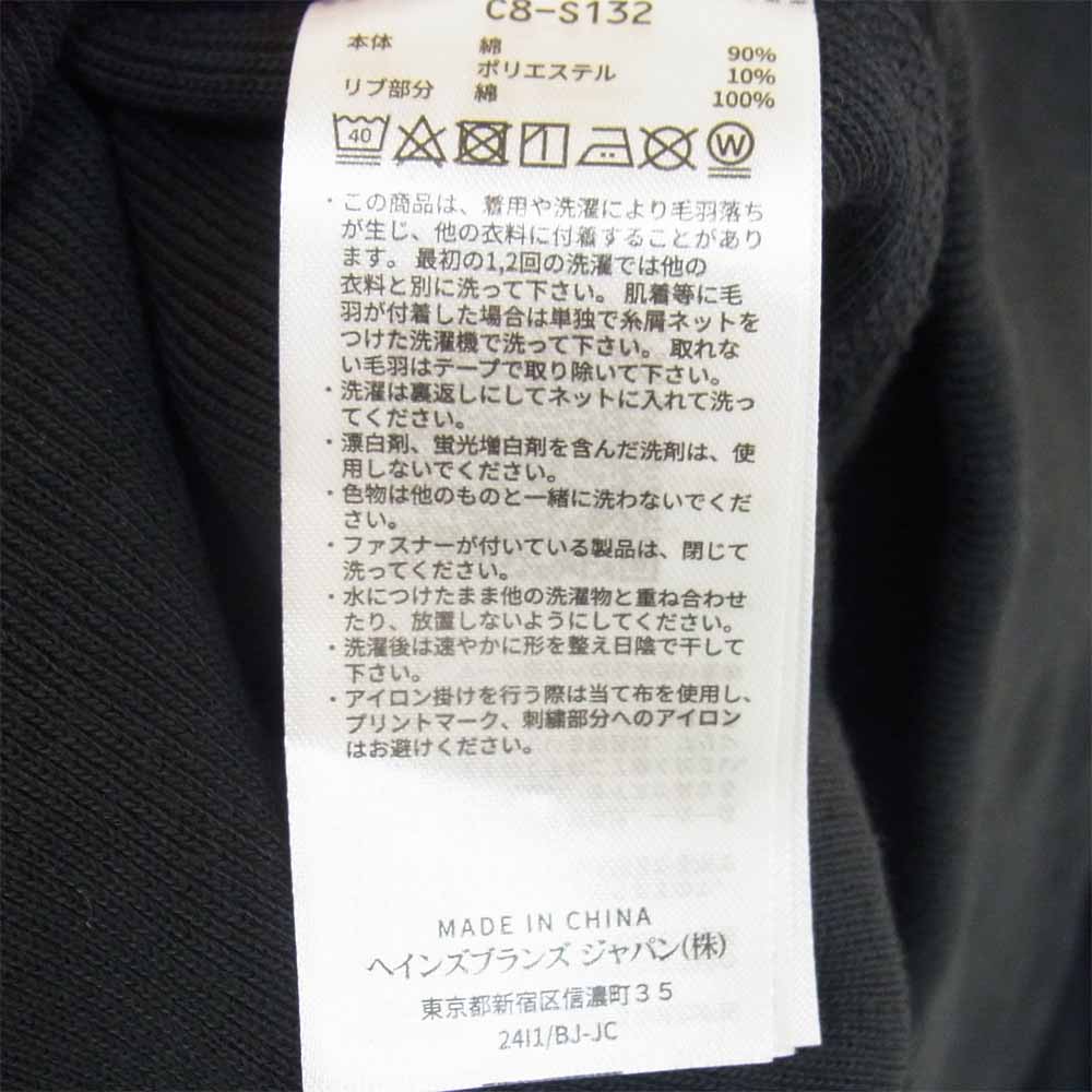 Champion チャンピオン × JURASSIC SERIES ジュラシックパーク 青タグ RW パーカー ブラック系 L【美品】【中古】