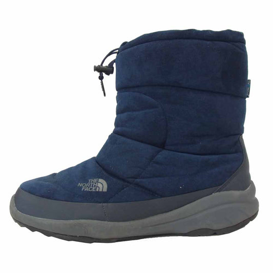 THE NORTH FACE ノースフェイス NF51681S Nuptse Bootie ウルトラスエード ヌプシブーツ スノーブーツ ネイビー系 28cm【中古】