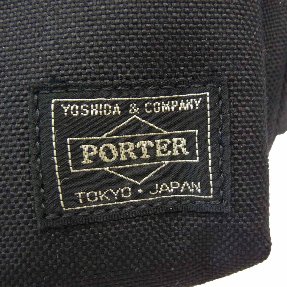 PORTER ポーター Pokemon ポケモン ピカチュウ ウエストバッグ ボディバッグ ブラック系【美品】【中古】