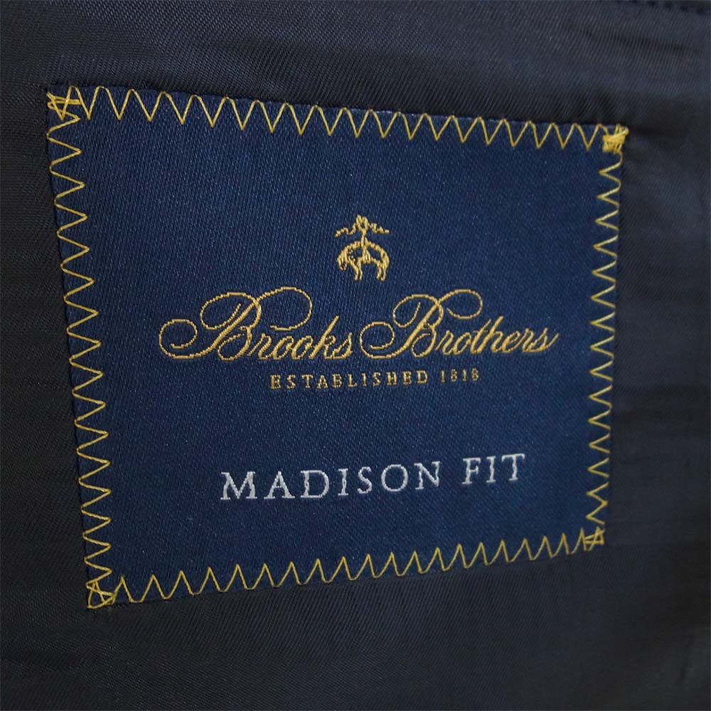 JUNYA WATANABE COMME des GARCONS MAN ジュンヤワタナベコムデギャルソンマン WF-J025 ×ブルックスブラザーズ BROOKS BROTHERS 20AW ライダース ドッキング レザー テーラード ジャケット 黒×ネイビー系 S【新古品】【未使用】【中古】