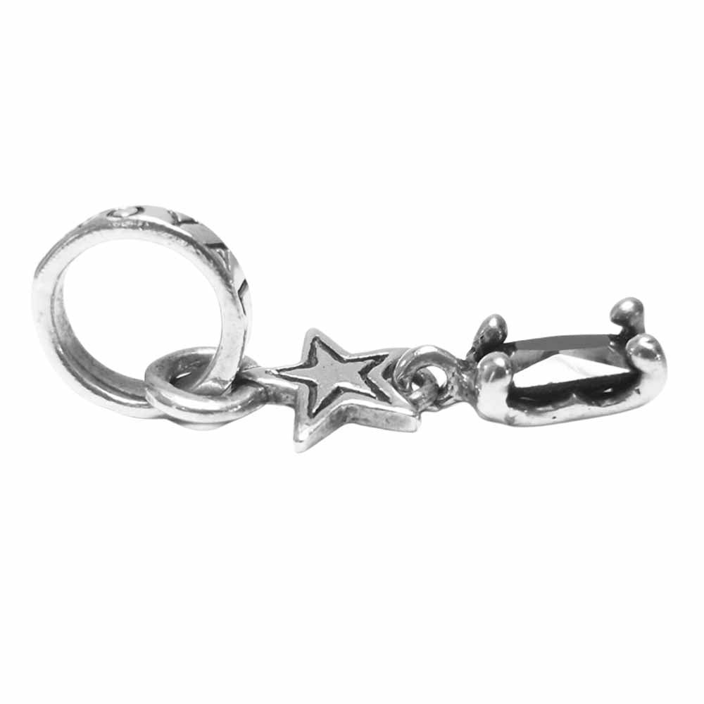 ROYAL ORDER ロイヤルオーダー SP825 スター ドロップ ペンダント シルバー系【中古】