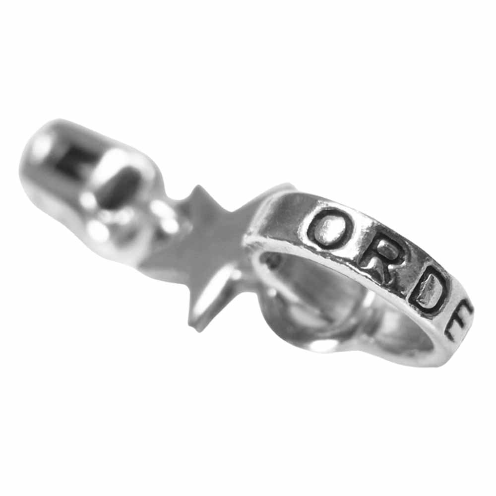 ROYAL ORDER ロイヤルオーダー SP825 スター ドロップ ペンダント シルバー系【中古】