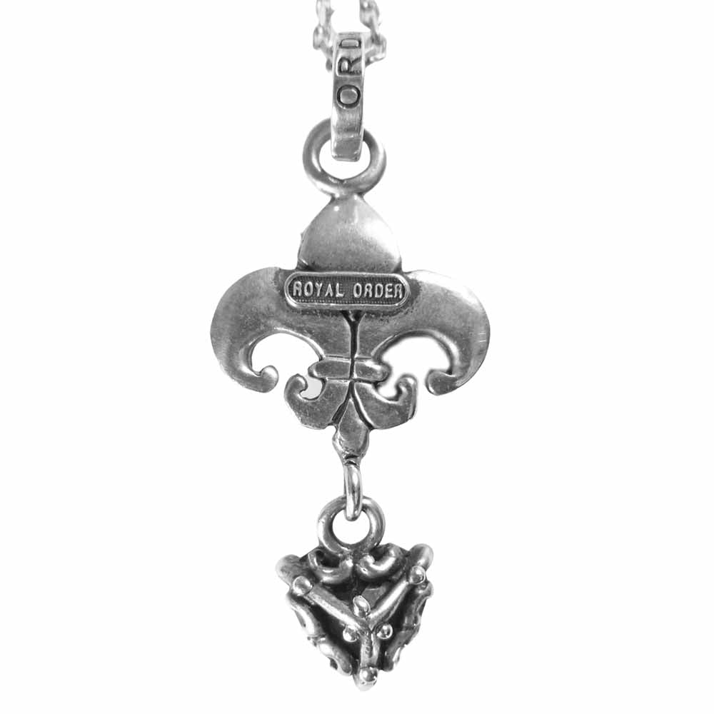ROYAL ORDER ロイヤルオーダー SP648 FLEUR DAMELIA フレア シルバー系【中古】