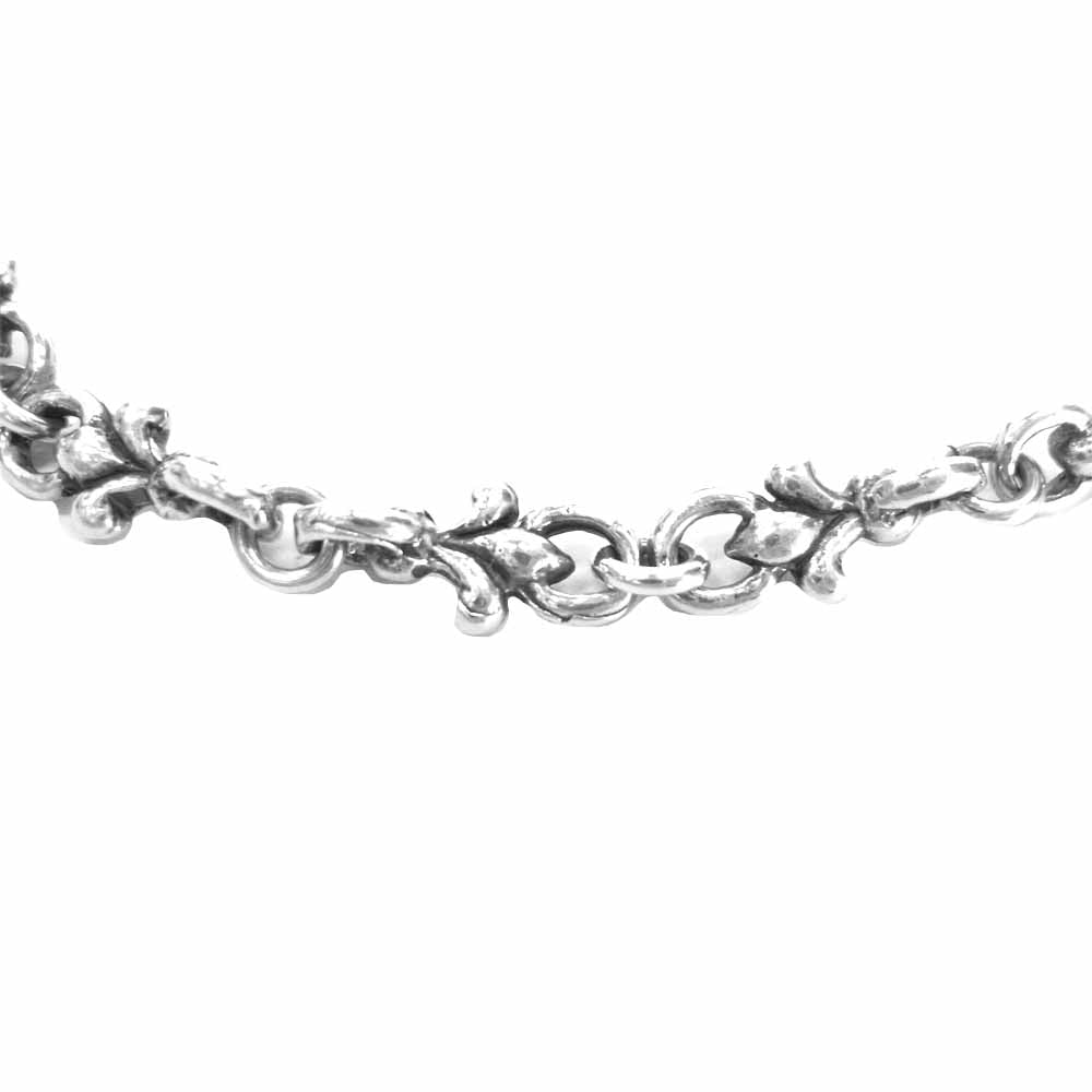 ROYAL ORDER ロイヤルオーダー SB98 FLEUR CHAIN フレア チェーン ブレスレット シルバー系【中古】