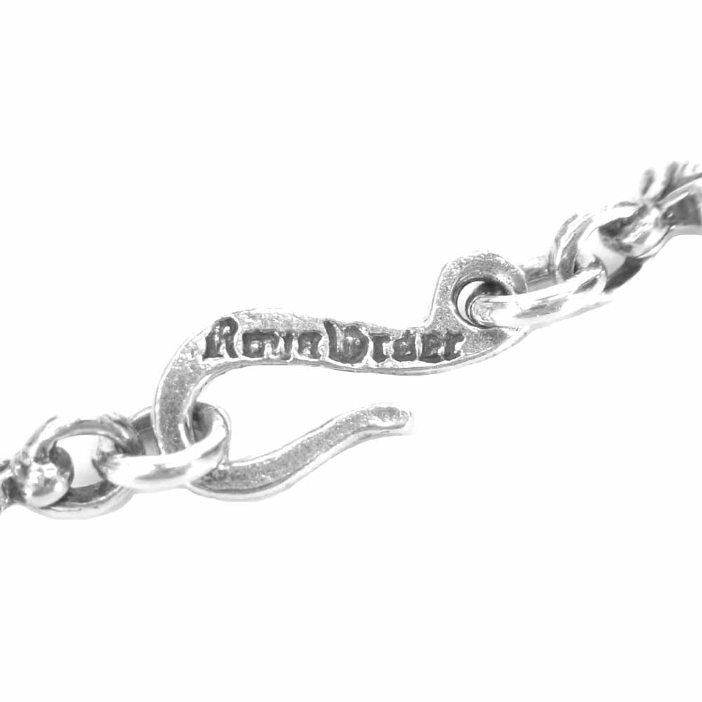 ROYAL ORDER ロイヤルオーダー SB98 FLEUR CHAIN フレア チェーン ブレスレット シルバー系【中古】