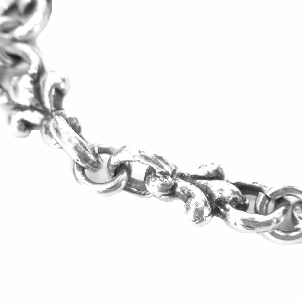 ROYAL ORDER ロイヤルオーダー SB98 FLEUR CHAIN フレア チェーン ブレスレット シルバー系【中古】
