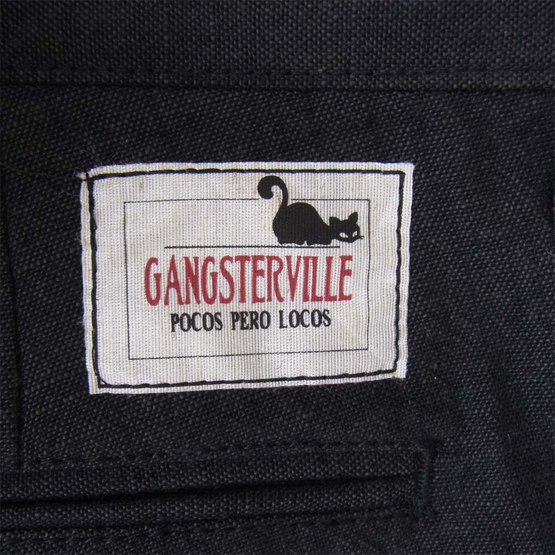 GANGSTERVILLE ギャングスタービル GSV-13-AW-11 トラウザーズ パンツ ブラック系 XL【中古】