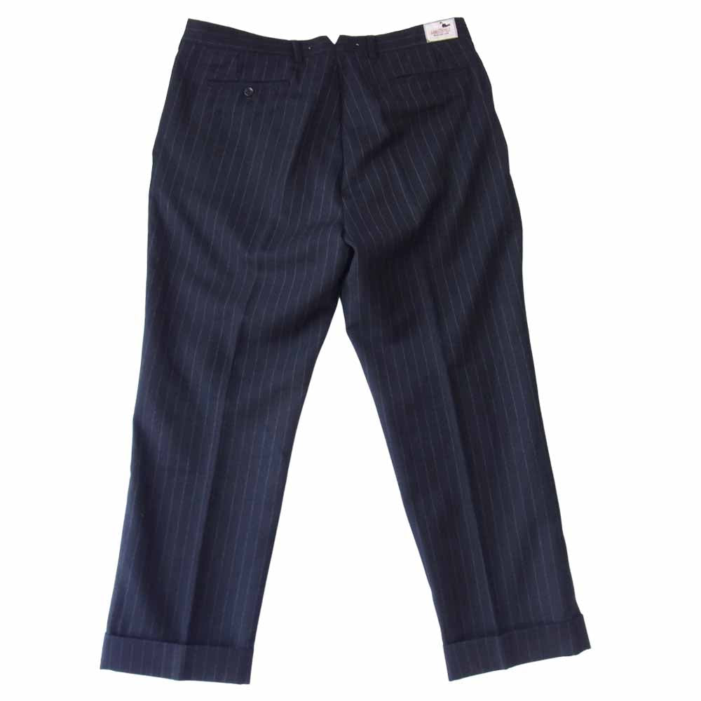 GANGSTERVILLE ギャングスタービル ストライプ スーツ セットアップ ブラック系 XL【中古】