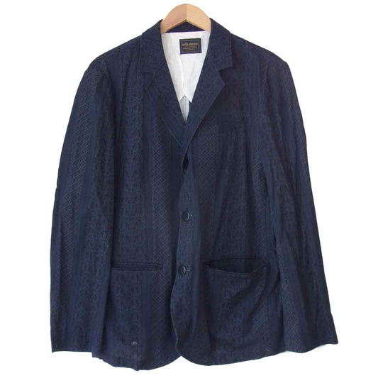 BY GLADHAND バイグラッドハンド スリーピース スーツ セットアップ ネイビー系 XL【中古】