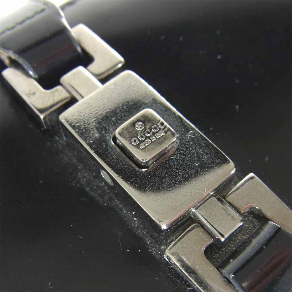 GUCCI グッチ 035 2184 2134 ジャッキーライン GG柄 Wホック 長財布 ブラック系【中古】