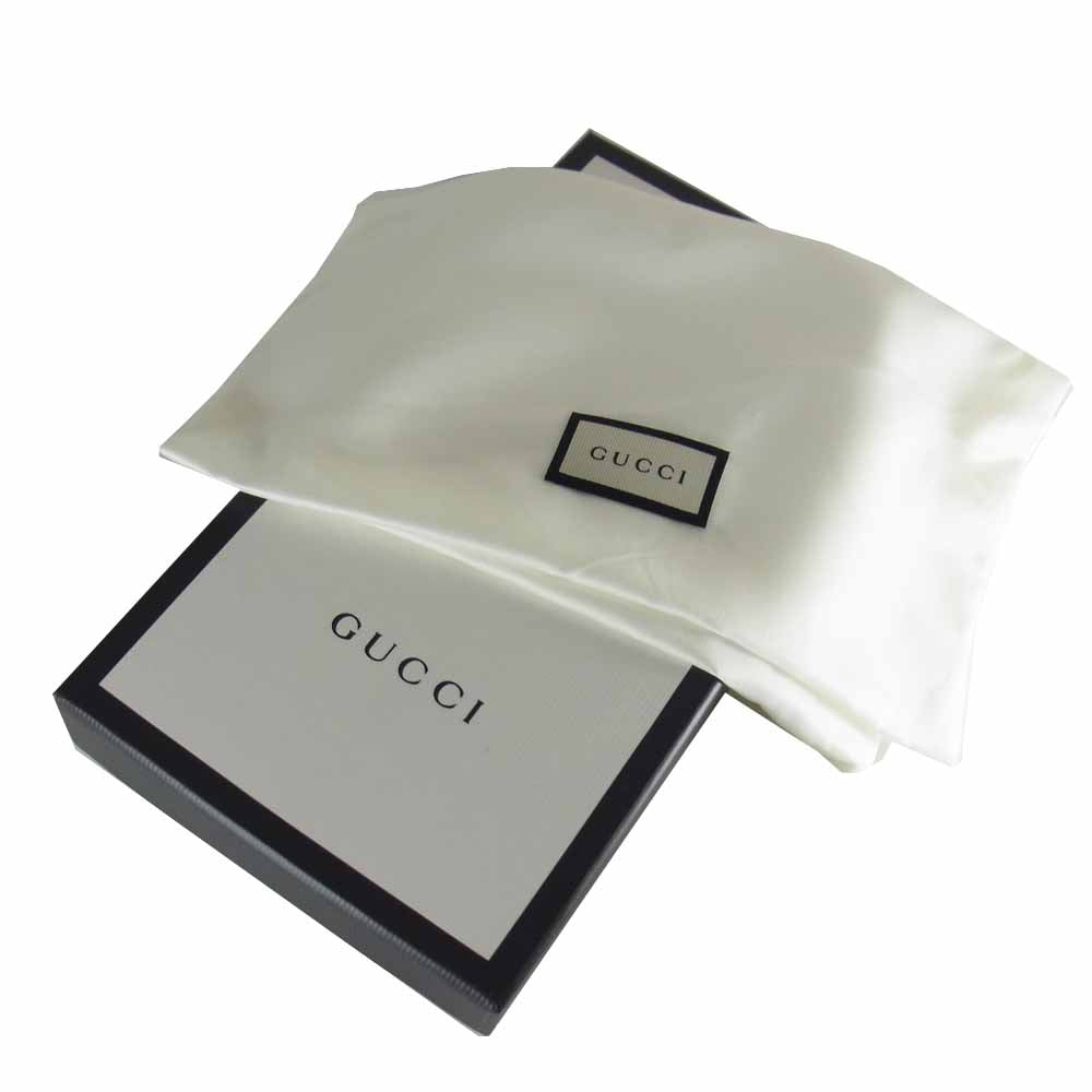 GUCCI グッチ 035 2184 2134 ジャッキーライン GG柄 Wホック 長財布 ブラック系【中古】
