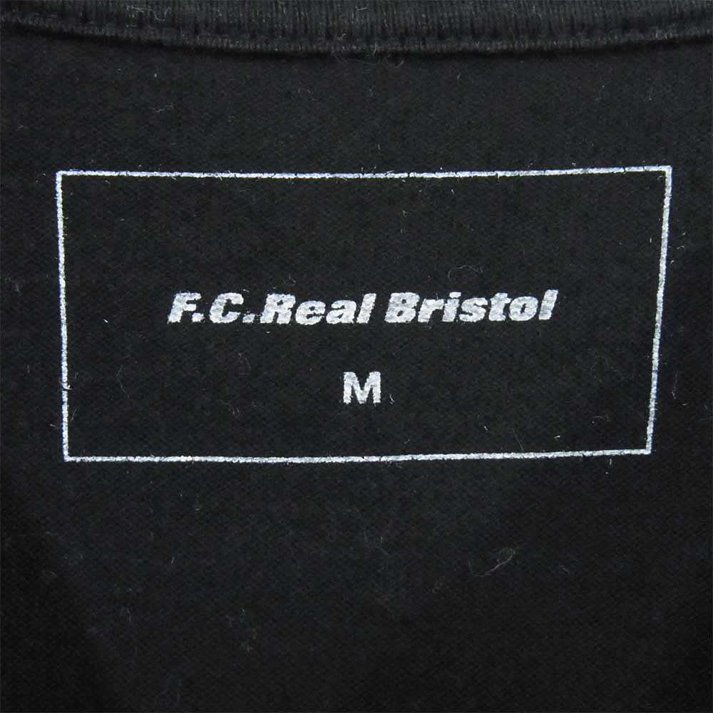 F.C.R.B. エフシーアールビー FCRB-167118 × コカ・コーラ coca cola 17th ANNIVERSARY MIRROR TEE 17周年記念 ミラー Tシャツ ブラック系 M【中古】