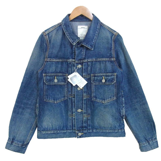 VISVIM ビズビム 18SS DMGD-1001 SS 101 JKT DMGD デニム ジャケット 日本製 インディゴブルー系 2【極上美品】【中古】