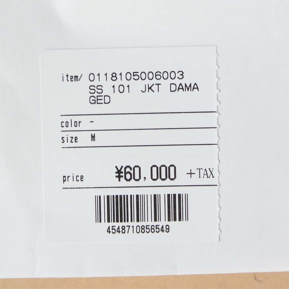 VISVIM ビズビム 18SS DMGD-1001 SS 101 JKT DMGD デニム ジャケット 日本製 インディゴブルー系 2【極上美品】【中古】